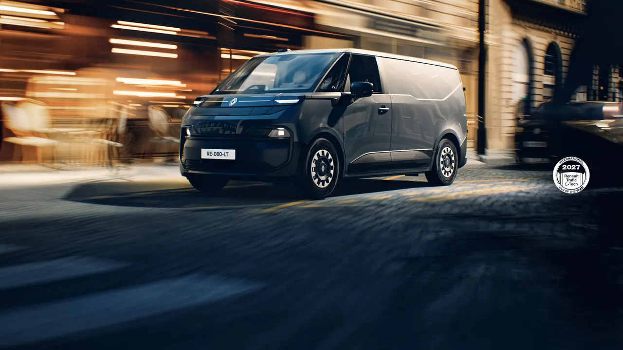 Новий Renault Trafic Van E-Tech electric